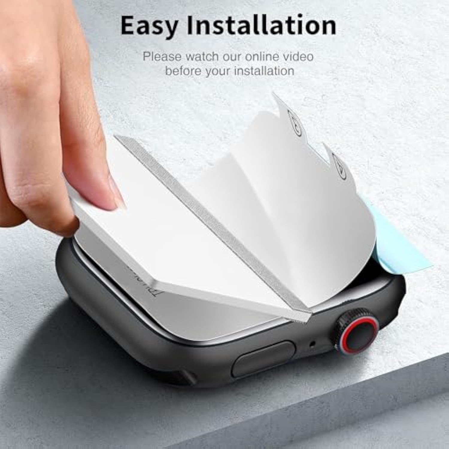 Idw13, Idw15, Idw19 Smart Watch Screen Protector, [6 Pack] Full Coverage Tpu Clear Film Compatible For Vrpefit, Toobur 1.8" Idw13 Smart Watch (6 Pack)