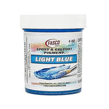 Light Blue Pigment For Epoxy Resin & Gelcoat – Concentrated Colorant - 4 Oz