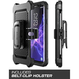 SUPCASE Unicorn Beetle Pro Rugged Case for Galaxy S9 with Screen Protector - Black