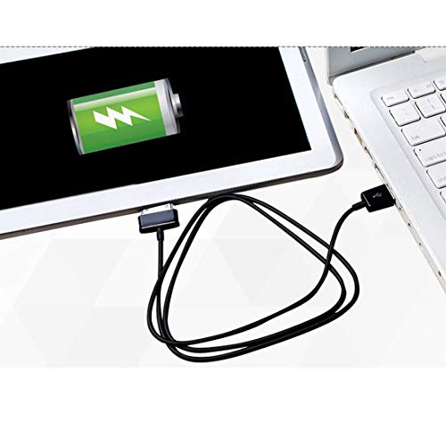 Charging Sync Data Charger Cable Cord-30-Pin Compatible for Old  Galaxy tab 2 10.1 8.9 7.7 7.0 Plus inch N8000/N8013/SGH-I497, GT-P5113,