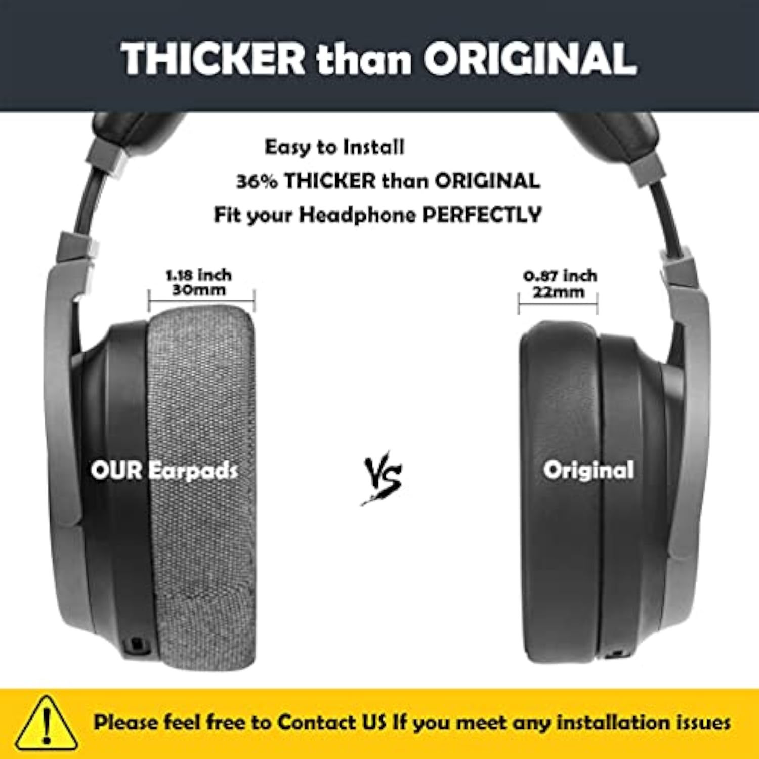 Thickened Ear Cushion Replacement Ear Pads Headphone Earpads Compatible With Corsair Virtuoso Rgb Wireless Se Gaming Headset