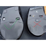 Mouse Skates/Mouse Feet For Logitech M705 Marathon Wireless Mouse (Pack Of 2)