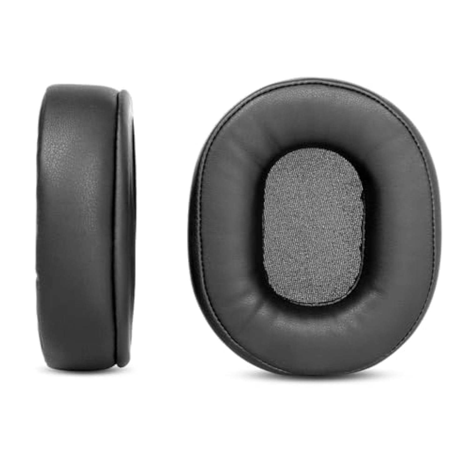 Ear Pads Ear Cushions Replacement Compatible With Auna Elegance Bluetooth 4.0 Nfc Aptx Headphone Protein Leather Earpads Black