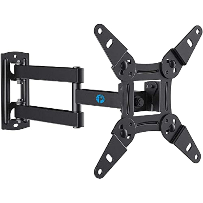 Full Motion Tv Monitor Wall Mount Bracket Swivel Tilt Extension Rotation For Echo Show 21/15 And Most 13-42 Inch Led Lcd Flat Curved Screen Tvs & Monitors, Max Vesa 200X200Mm Up To 44Lbs