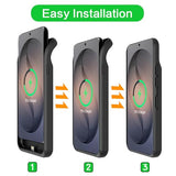 Battery Case for Galaxy S26 Ultra, Upgraded 12000mAh Battery Pack Rechargeable Charger Case with Wireless Charging Compatible for Galaxy S26