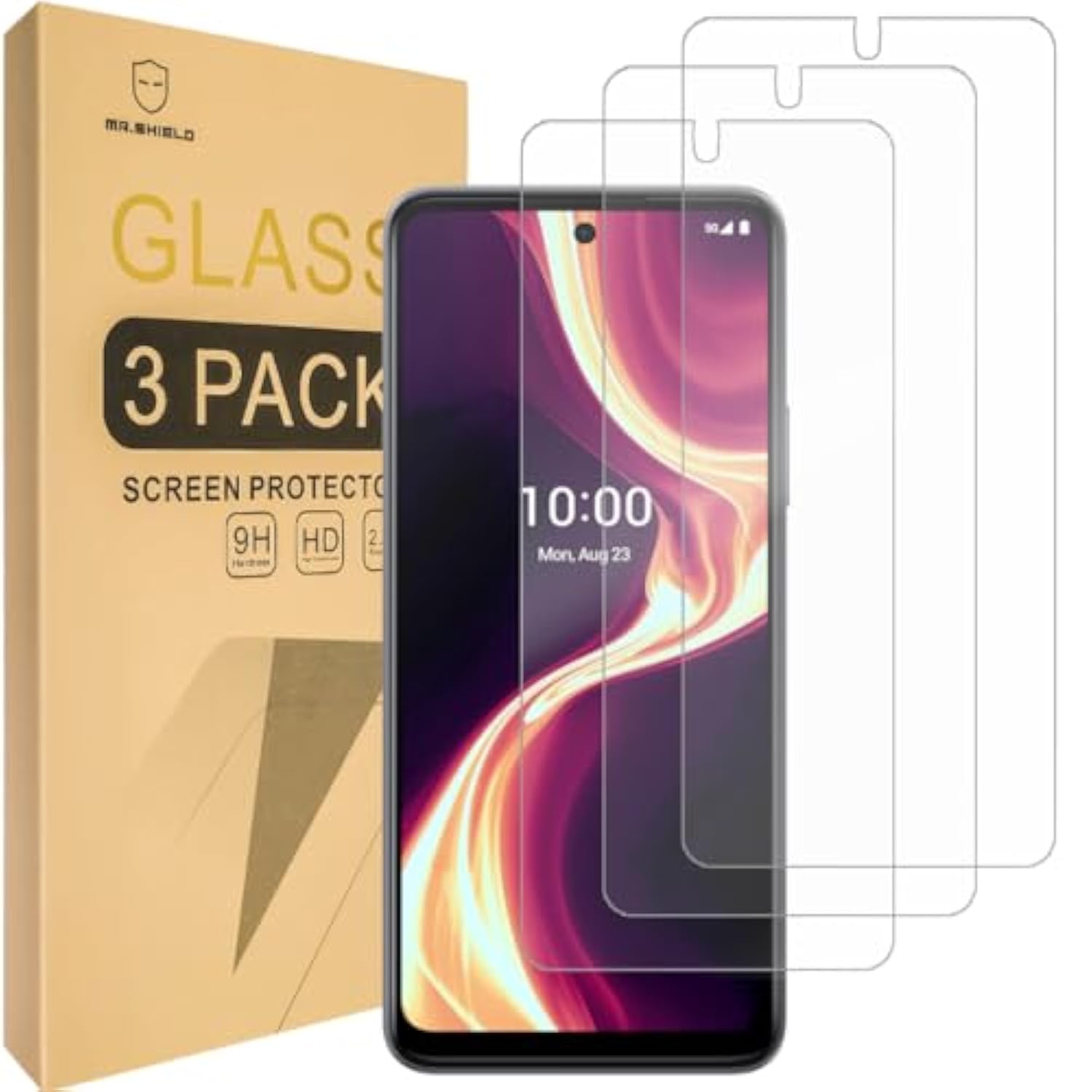 Screen Protector Compatible With Celero 5G+ / Celero 5G Plus [Tempered Glass] [3-Pack] [Japan Glass With 9H Hardness]