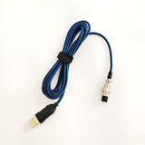 Replacement Usb Cable For Mat Catz Te2/Te2+ Arcade Sticks, Braided, 1.9M(6 Ft)
