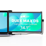 Portable Monitor - [2026 Upgrade] Mobile Pixels Max Ds 14.1'' Laptop Screen Extender, Usb C/Hdmi Plug And Play, 1080P Monitor For 14''-17 '' Laptops, Compatible With Mac/Windows/Android/Switch
