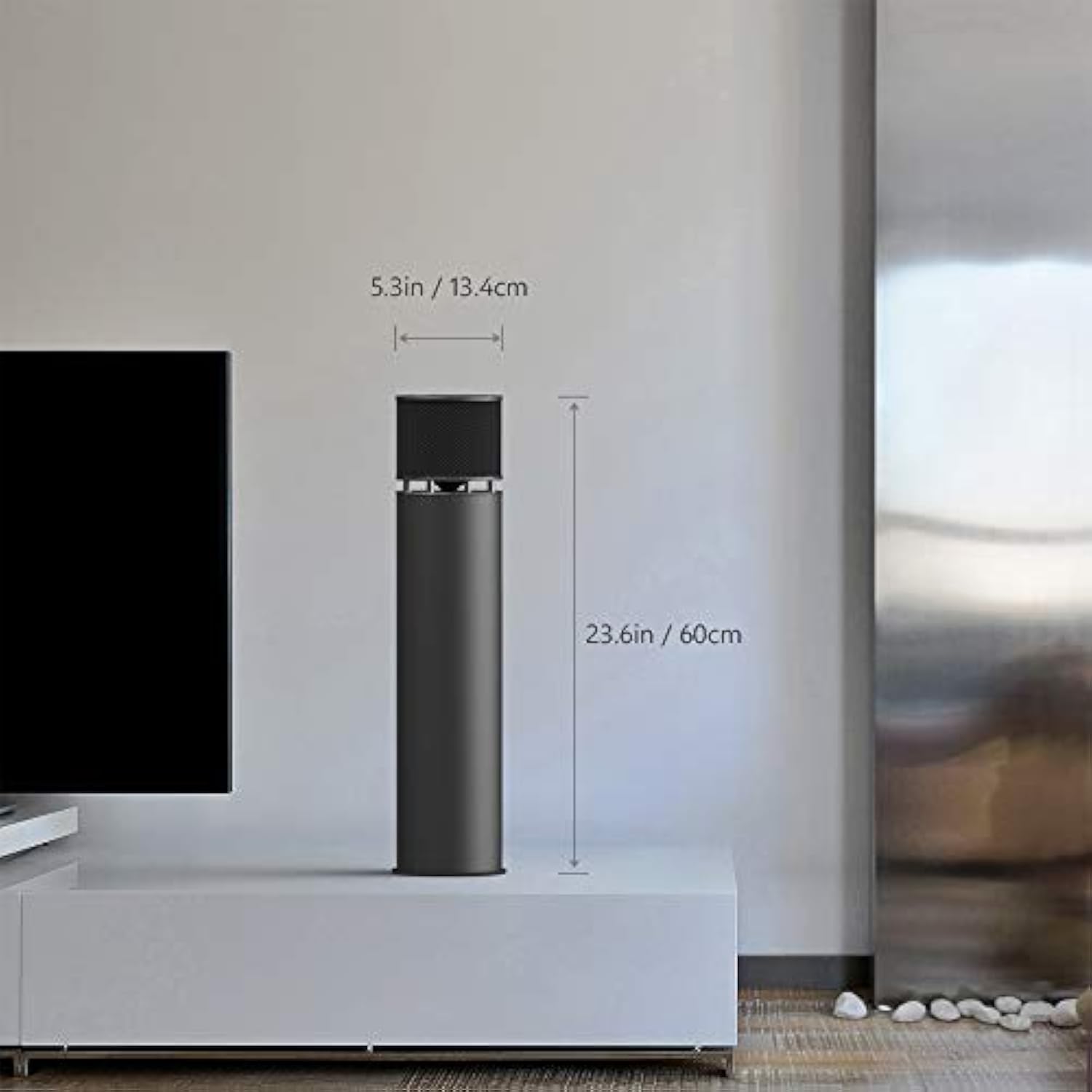 100W Bluetooth Speaker, E600 High Power Wireless Speaker With Super Bass Subwoofer And 360 Sound For Home Office Party Outdoor (Grey)