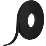 One_Wrap Tape ¾ " X 25 Yard Double Sided Self Gripping Roll, 189645, Black