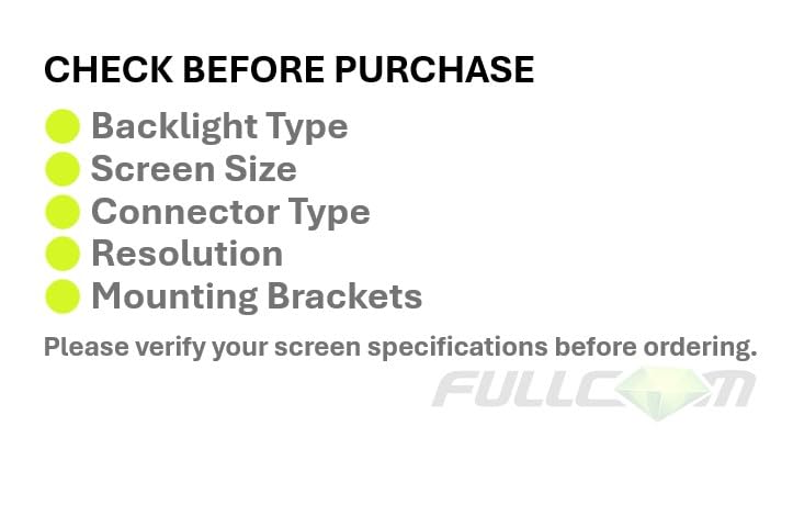 New 15.6" Ips Fhd 1080P Matte Laptop Led Lcd Replacement Screen/Panel Compatible With B156Han02.1 B156Han02.1 Hw0A B156Han02.1 Hw1A (Non-Touch)