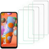 [4 Pack] Screen Protector Compatible with  Galaxy A60,Scratch Resistant,Easy-Install,Bubble Free,Anti-Fingerprint,Tempered Glass Compatible