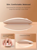 R306C Usb C Wireless Mouse, Type-C 2.4Ghz Portable Computer Mouse, Silent Click, Ultra-Slim, 3-Speed Dpi, 480 Hours Battery Life, For Usb-C Laptops, Macbook, Ipad, Macos - Flesh Pink