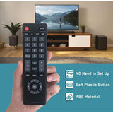 Replacement Remote Control For Sanyo Tv Nh316Ud Fw32D06F Fw32D06F-B Fw40D48F Fw40D36F Fw40D36F-B Fw43D25F Fw50D36F Fw55D25F Fw55D25F-B