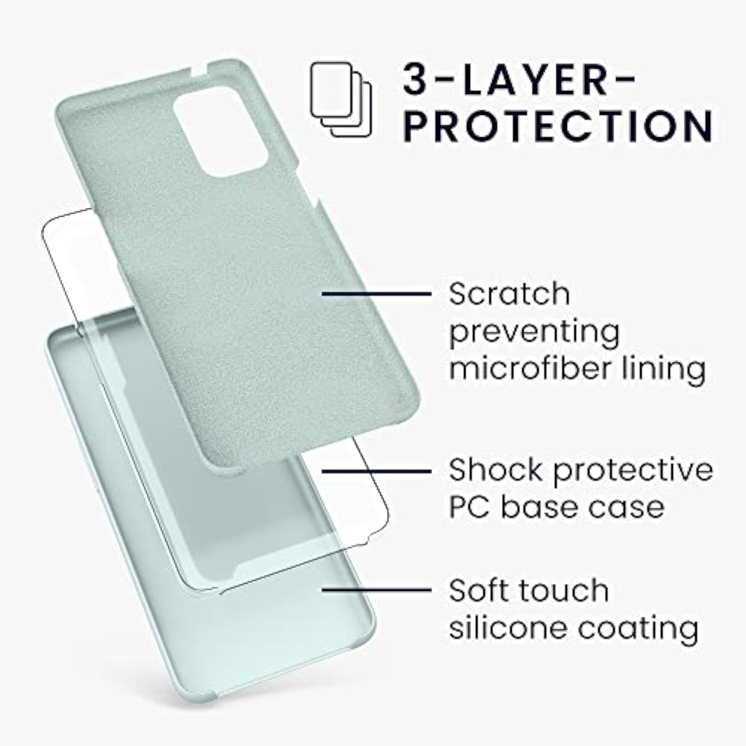 TPU Silicone Case Compatible with OnePlus Nord N200 5G