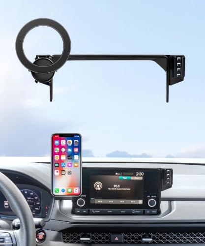 Car Phone Holder for Honda Accord 2023-2026 Accessories 7/9-Inch Screen Fixed Clip, 360° Rotation Phone Mount Compatible with MagSafe, Cell Phone