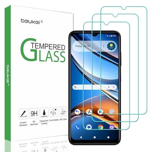 (3 Pack Designed for AT&T Propel 3 5G / Cricket Icon (2026) Screen Protector Tempered Glass, Touch Sensitive, 9H Hardness