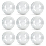 Vending Machine Capsules - 3" Empty Plastic Capsules - 14 Pcs Toy Capsule - Translucent Round Large Easter Eggs - Bath Bombs Molds - Party Favors Pinata Stuffers Diy Craft Supplies