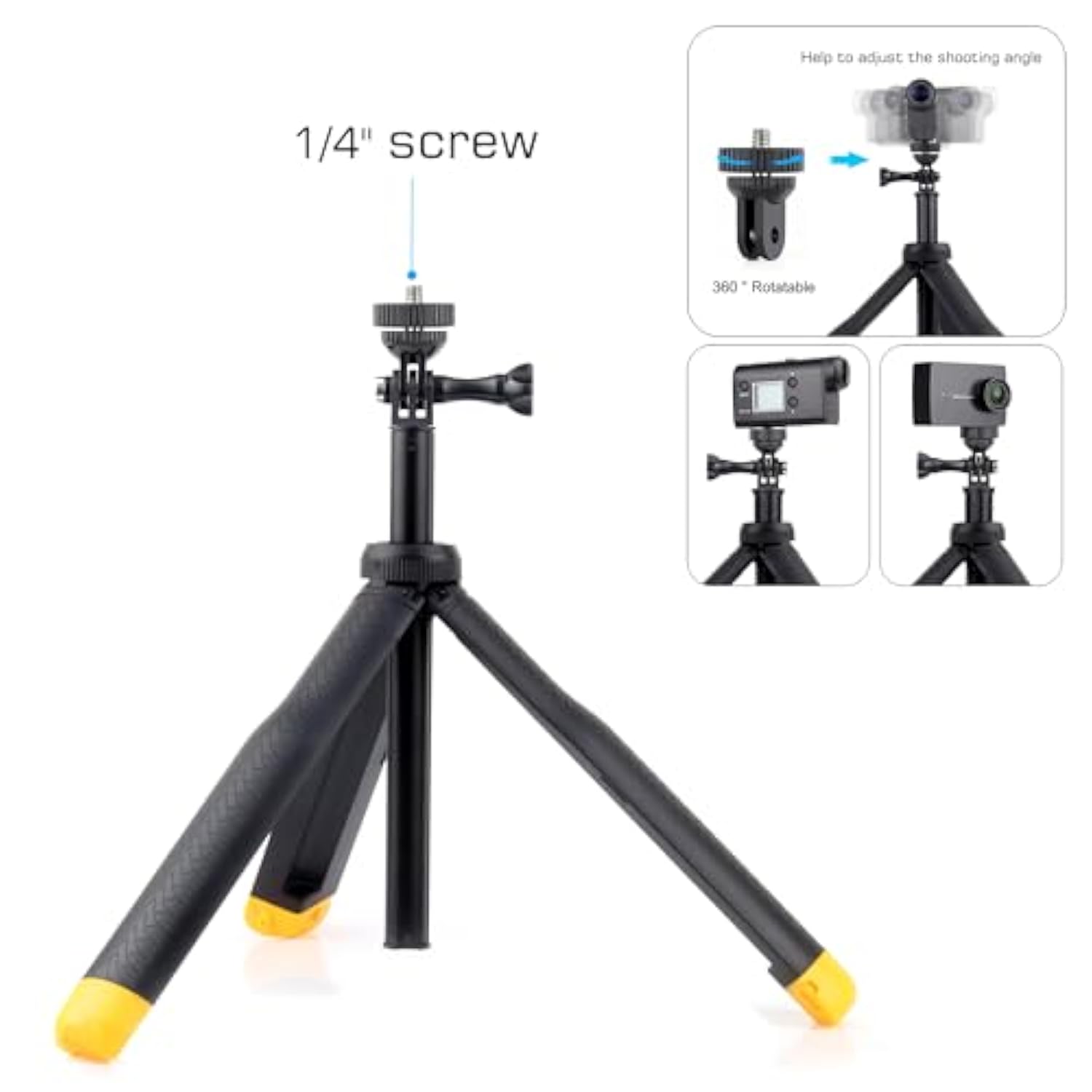 Floating Hand Grip Selfie Stick for GoPro Hero 3-13 Waterproof Monopod