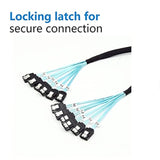 Cablecc Internal 6 SATA 7pin to 6 SATA 7pin Target SSD Hard Disk 6Gbps Data Se