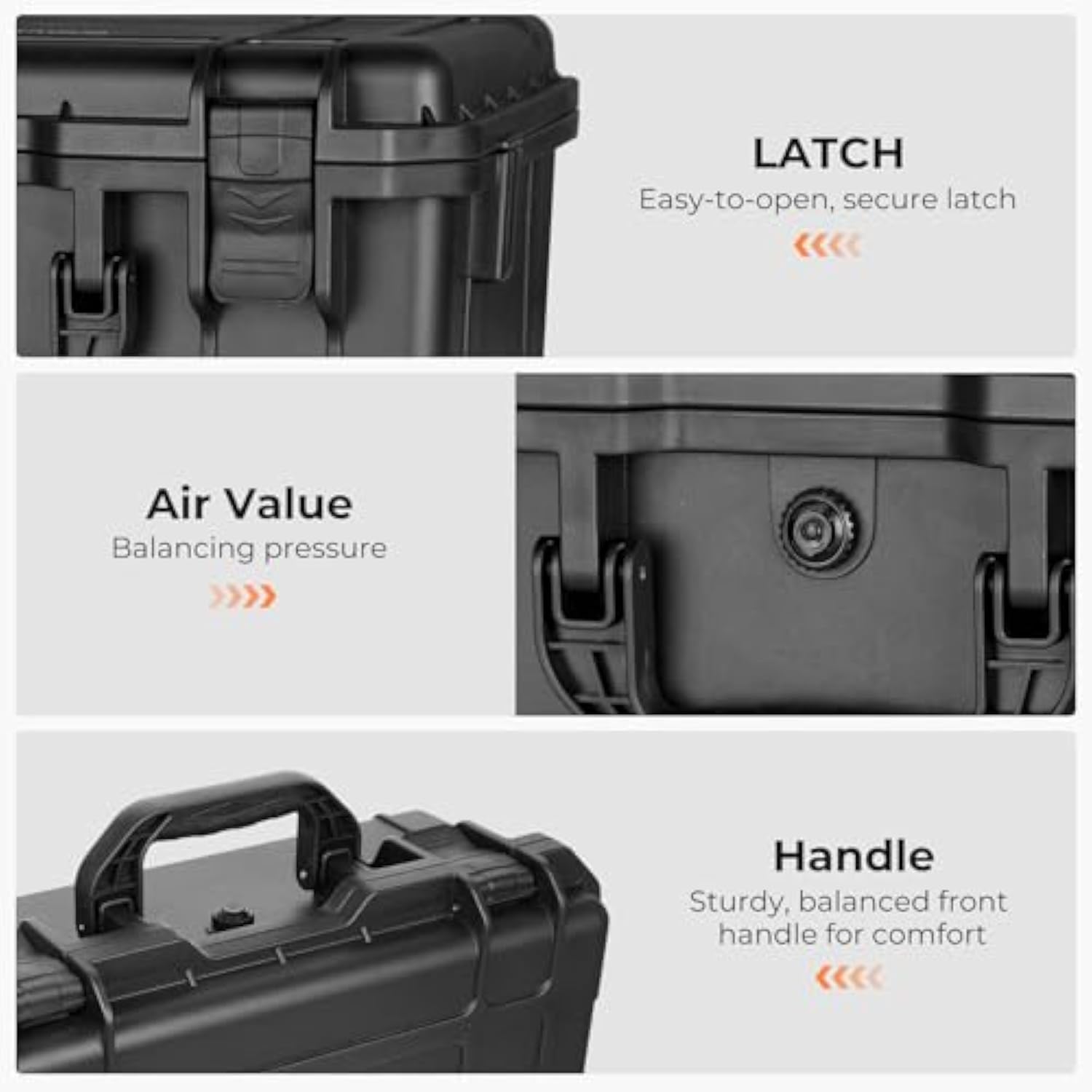 Starlink Mini Case, Ip67 Waterproof Hard Case With With Custom Fit Foam, Portable Travel & Camping Storage For Starlink Mini Dish & Accessories, Perfect For Outdoor Use