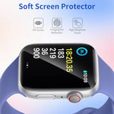 8 Pack For Apple Watch Screen Protector 40Mm, For Apple Watch Se 6/5/4 Series Screen Protector Non-Bubbles Upgrade Sensitive Flexible Tpu Hd Film For Iwatch (40Mm)