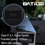 Square Type C 3.1 Car Flush Mount Cable Usb C 3.1 Panel Mount Male To Female E