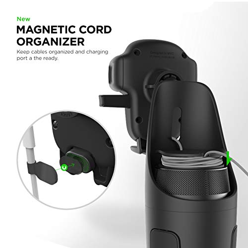 Easy One Touch 5 Cup Holder Mount - Universal Car Mount Phone Holder for iPhone, Google, , Moto, Huawei, Nokia, LG, and all other Smartphones