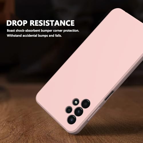 for  Galaxy A13 4G Case Pink, Scratch Resistant with Soft Touch, Slim Thin Phone Cover for  Galaxy A13 4G