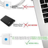 Usb C To Magnetic 2 Charging Cable Compatible With Macbook Air 2012-2017,Macbook Pro 2012-2015, 1.8M White