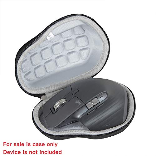 Hard Travel Case For Logitech Mx Master 4 / Mx Master 3 /Mx Master 3S Advanced Wireless Mouse-2.0 Upgrade Version No Shake (Black)