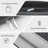 16 Inch Laptop Sleeve Case Shockprook Lightweight Padded Protective Cover Bag Compatible With Macbook Pro 16 Inch M1 M2 M3 M4 2019-2024, Gray