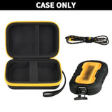Case Compatible With Dewalt Powerbank 10000Mah/For Magnetic Power Bank 5,000Mah, Battery Charger Storage Holder Organizer, Power Bank Carrying Bag Cover With Mesh Bag Fits For Usb Cable ( Box Only)
