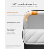 tomtoc 360° Protective Laptop Sleeve for 13-inch New MacBook Air M4/A3240 2025, M3/A3113, M2/A2681 M1/A2337 A2179 A1932, 13-inch MacBook Pro M2/A2686 M1/A2338, Water-Resistant Computer Case Bag