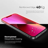 Nanoarmour Onetime Case Friendly For Iphone 14/13 / 13 Pro Screen Protector The Best Iphone Tempered Glass - Durable, Smooth As Butter, Easy To Install, . (Dust Free)
