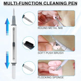 6 Pairs Replacement Eartips For Beats Studio Buds/Fit Pro/Studio Buds+ With Cleaning Pen, Replacement Silicone Ear Tips Set With Three Sizes L/M/S, Anti-Slip Replacement Accessories (White)