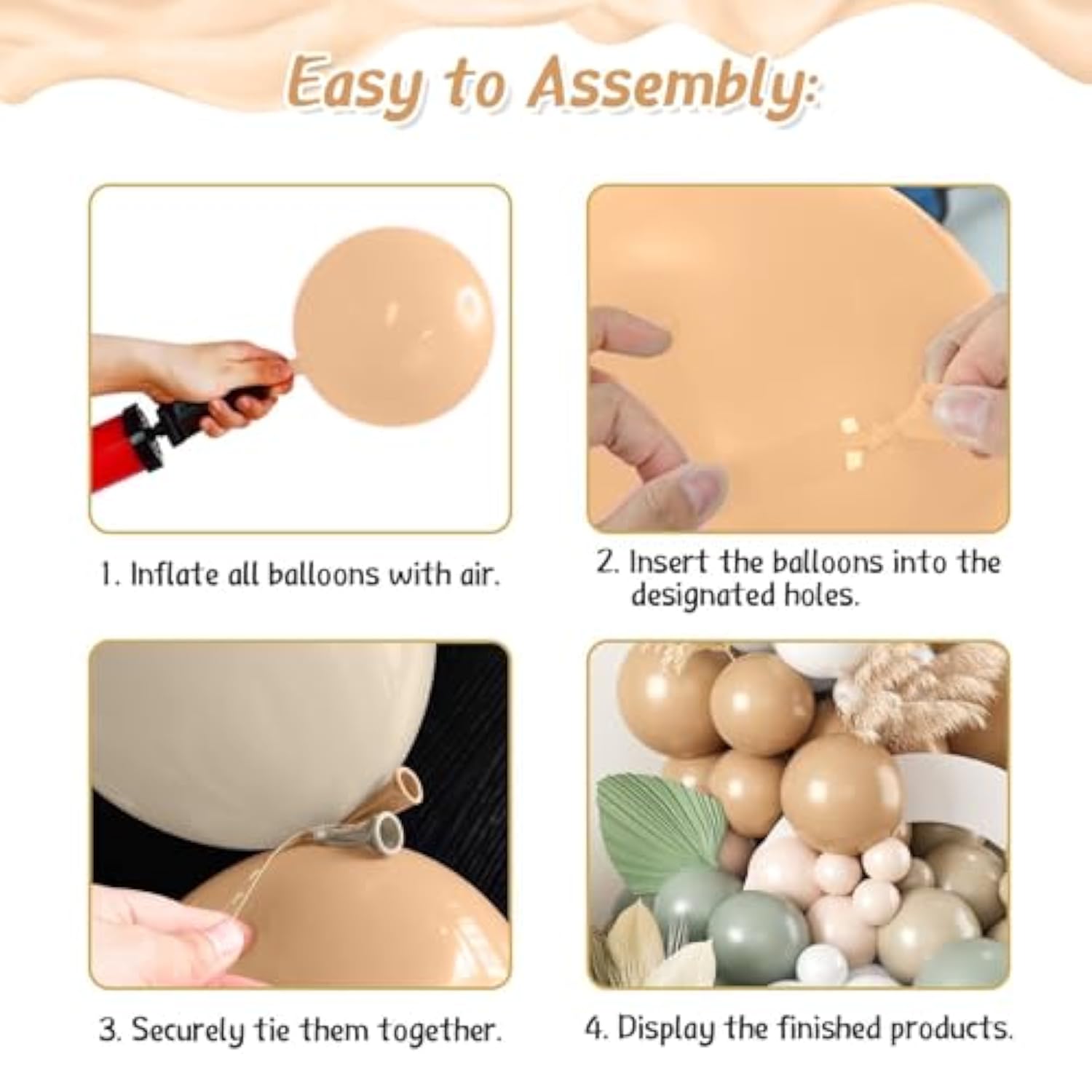 Sage Green Balloon Arch Kit,122Pcs Green Sand White Nude Apricot Matte Neutral Balloons For Baby Shower Boho Wedding Bridal Engagement Gender Reveal Anniversary Graduation Birthday Party Decorations
