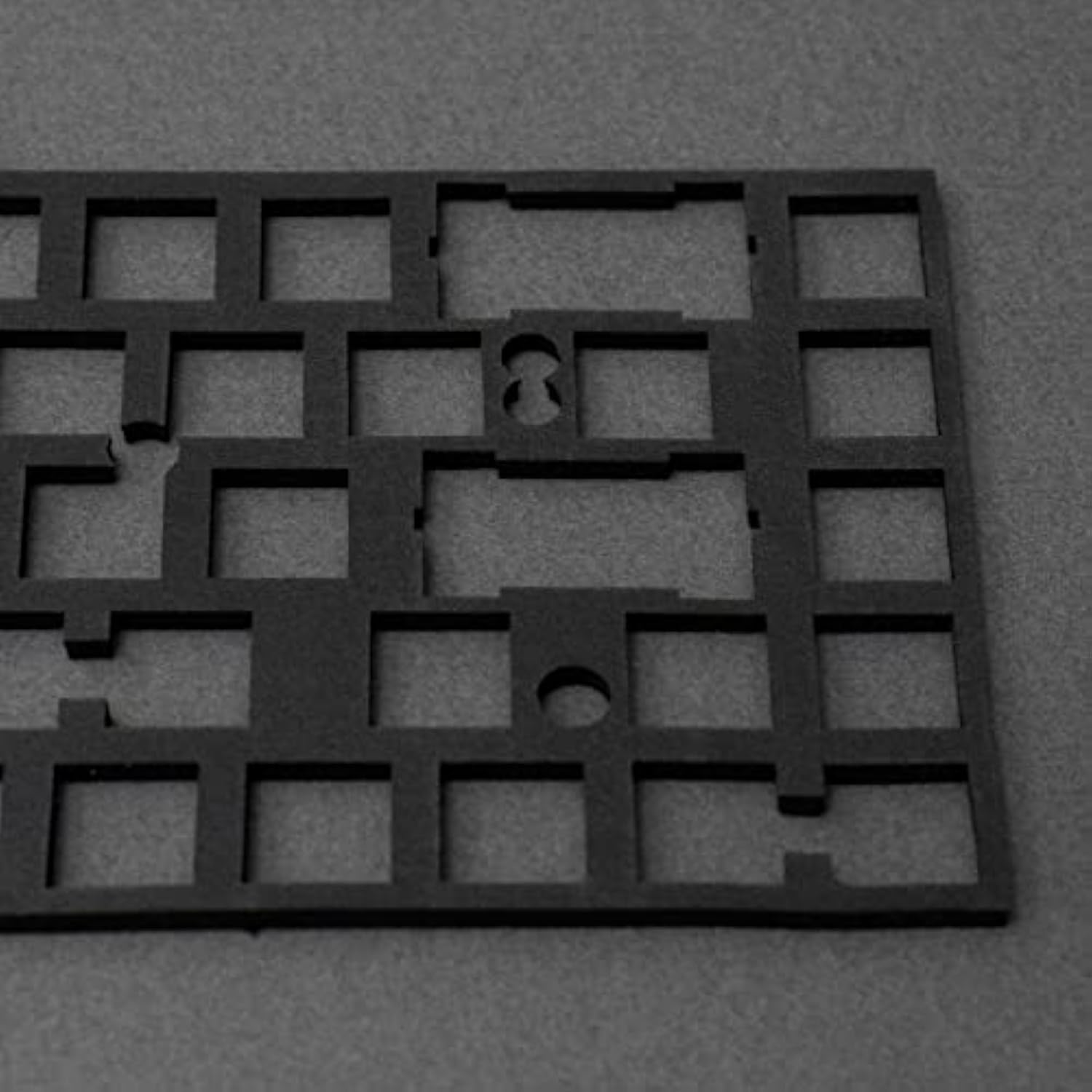 2 Pieces Set Of Keyboard Sound Dampening Foam 68 Layout Silencer Pad Gasket Ev