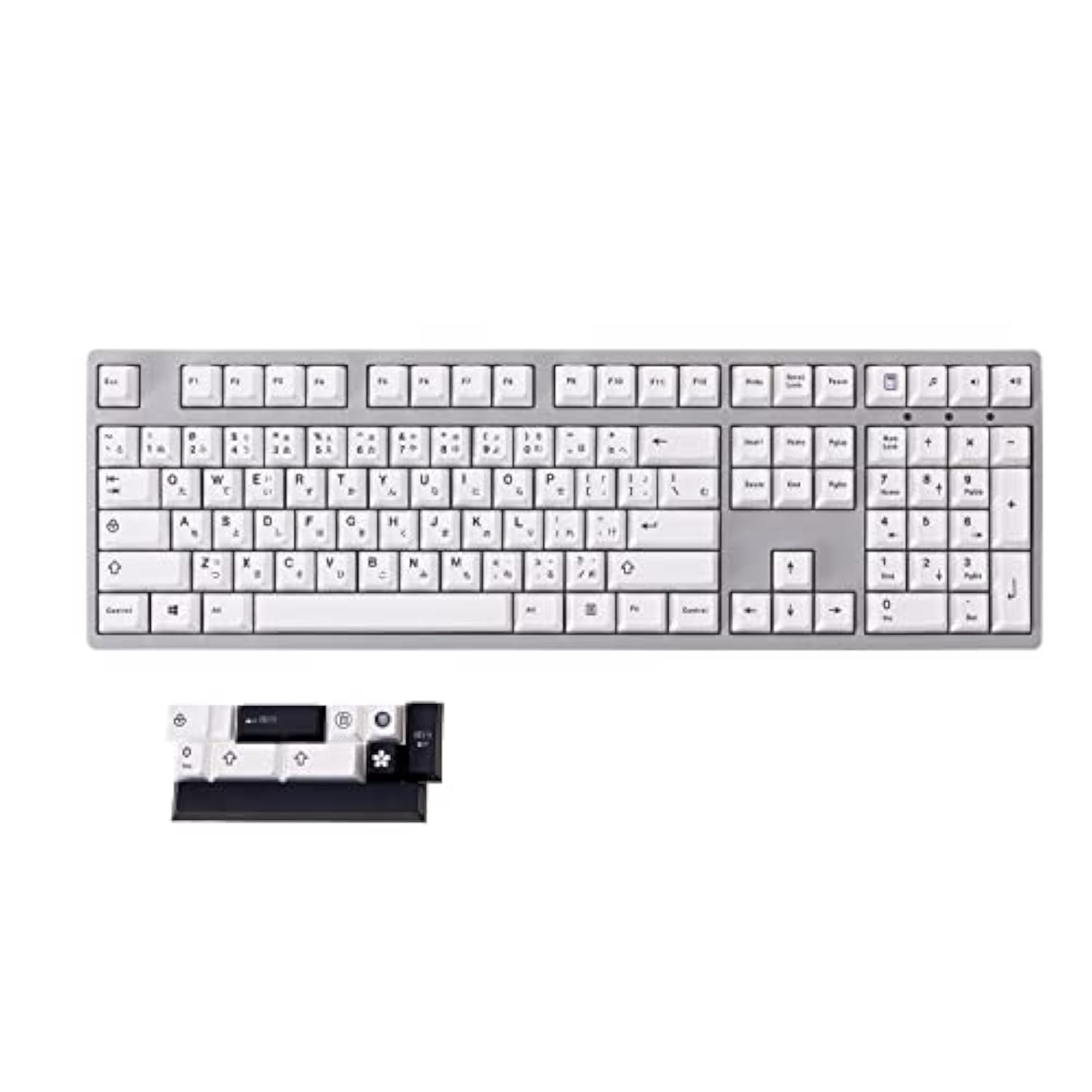Japanese Keycaps 129 Keys Cherry Profile Pbt Dye-Sub Keycap Set Suitable For L