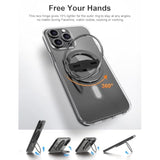 MagOne 2nd Gen MagSafe Grip Stand with Replaceable Silicone Strap, iPhone 15/14/13