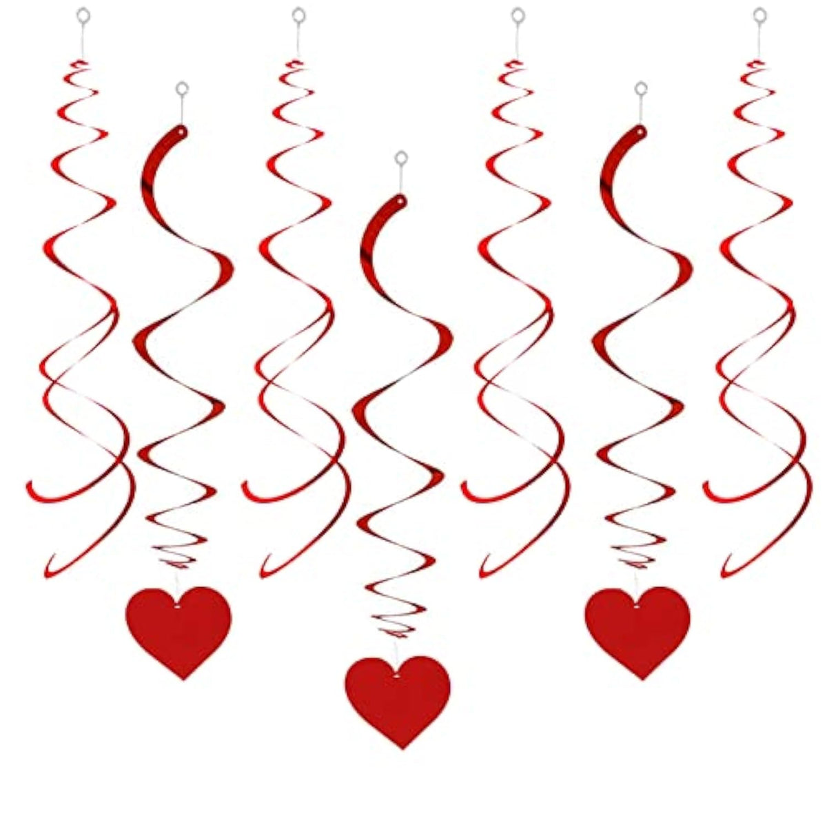 30Th Birthday Hanging Swirl Decorations,Thirty Year Old Foil Streamers Ceiling Hanging Whirls 30 Birthday Anniversary Party Decorations,Pack Of 20
