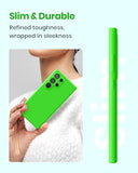 for  Galaxy S24 Ultra Silicone Case, Slim Fit Premium Liquid Silicone Shockproof Phone Cover, Upgraded Camera Protection and Microfiber