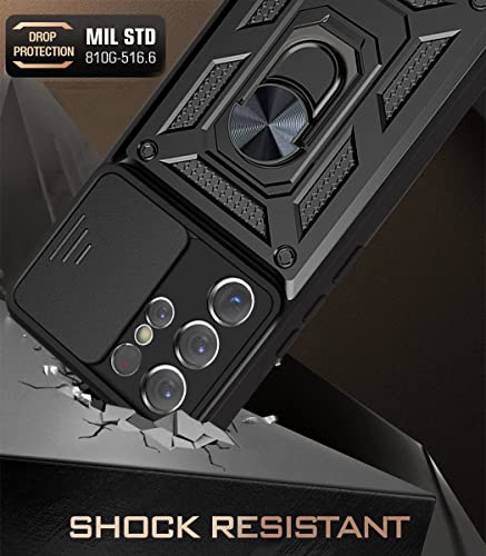 for  Galaxy S21 Ultra Case, Dual Layer Protective Heavy Duty Armor Rugged [Military-Grade] Protective?for Galaxy S21 Ultra 5G with Lens