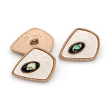 5 Pcs Metal Buttons With Single Hole Sewing Button Coat Buttons For Cl