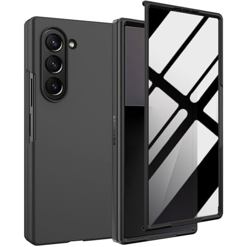 For Samsung Z Fold 7 Privacy Case,Galaxy Fold 7 Full Body Cover Built-In Anti Peeping Screen Protector,Hard Pc Ultra-Thin Shockproof Protective Phone Cases For Samsung Galaxy Z Fold7,Black