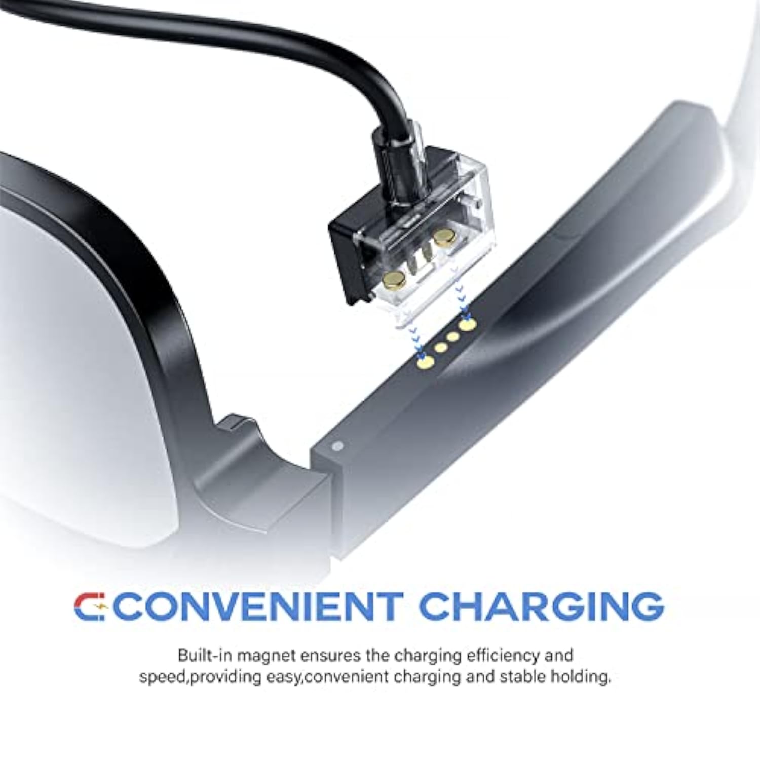 Charger Compatible With Razer Anzu Smart Glasses - 1M