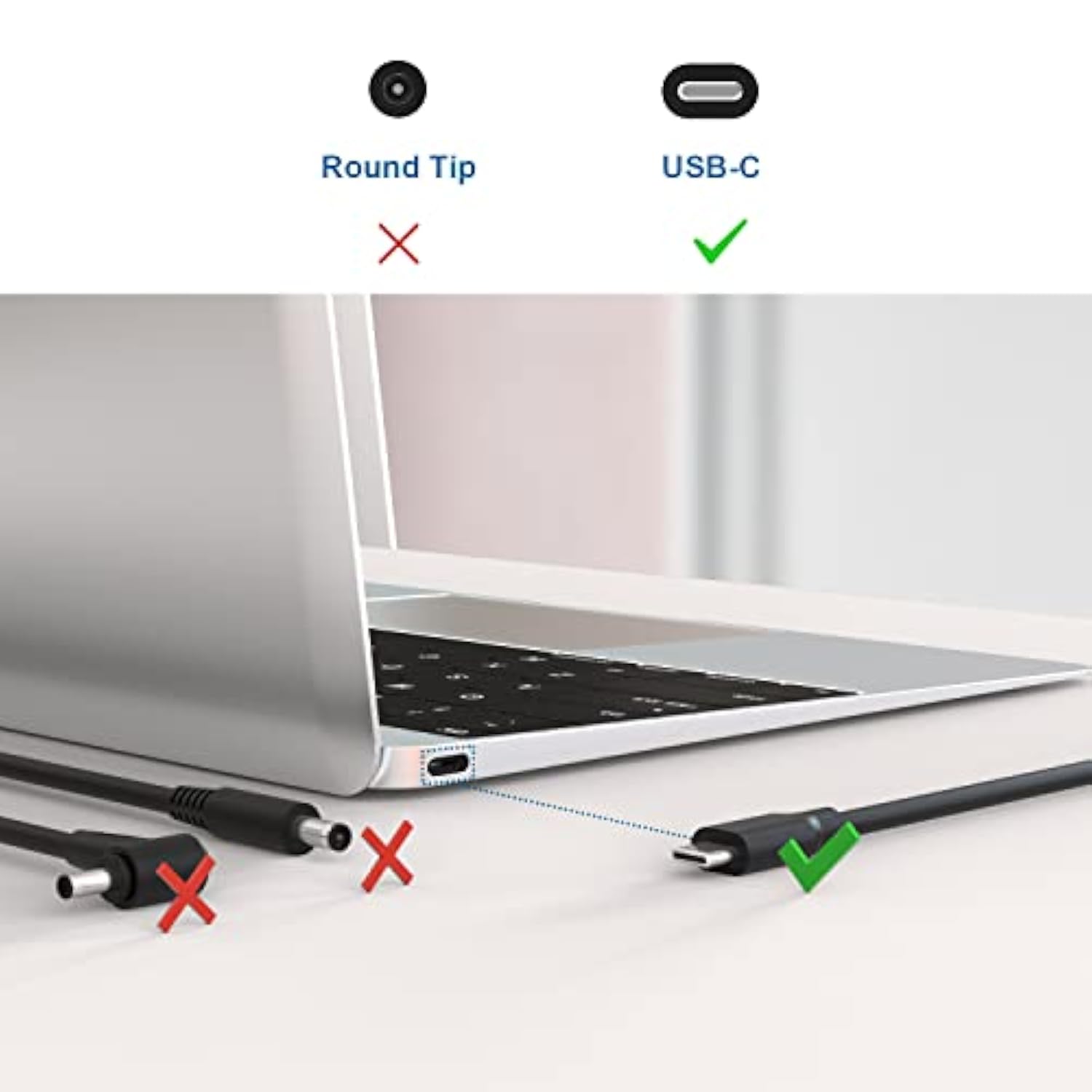 65W 45W Type Usb C Charger Fit For Dell Latitude 7420 5420 5520 7410 7320 5320