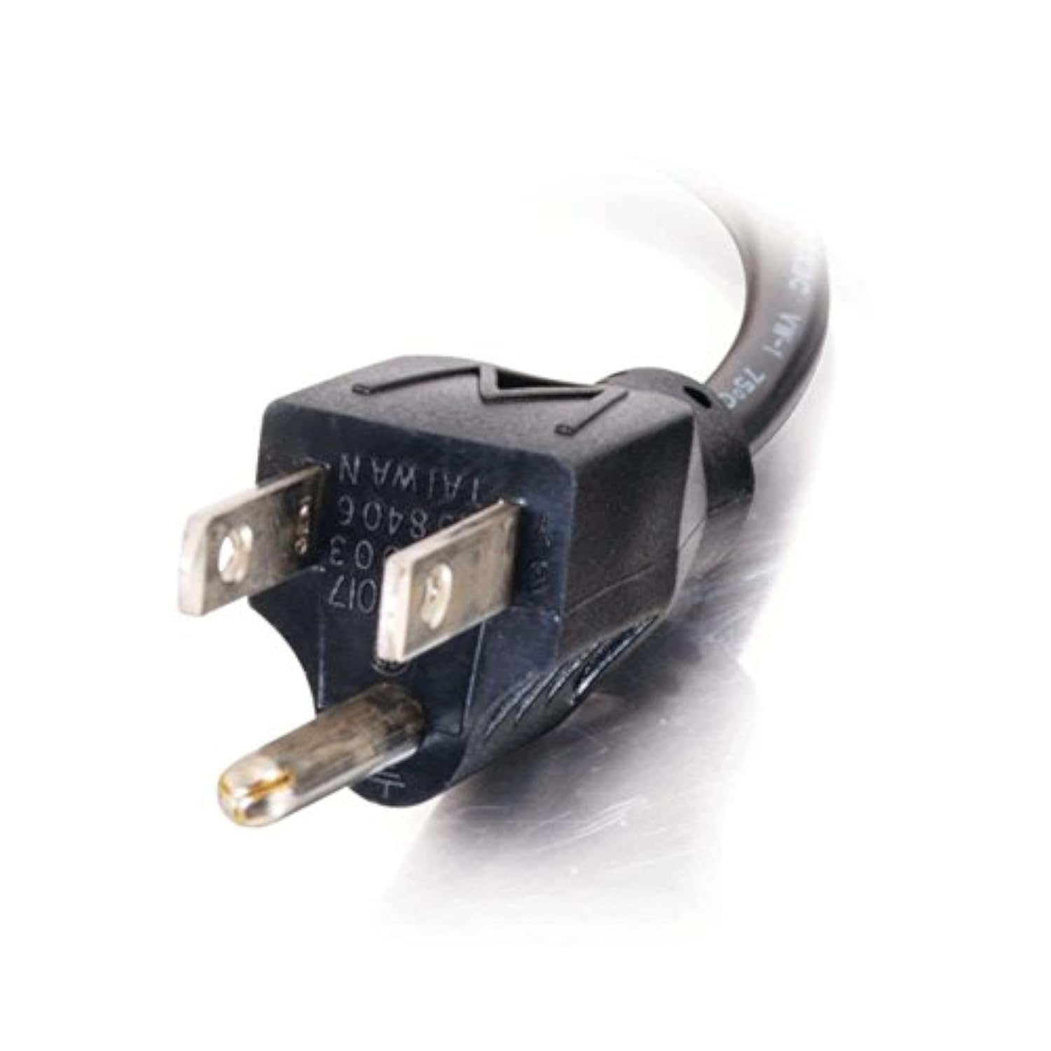 6Ft Premium 90 Degree Replacement Ac Power Cord - Durable Power Cable For Tv, Computer, Monitor, Appliance & More (24240)