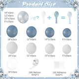 108pcs Dusty Blue Balloon Arch Kit for Birthday, Baby Shower, or Party Decor