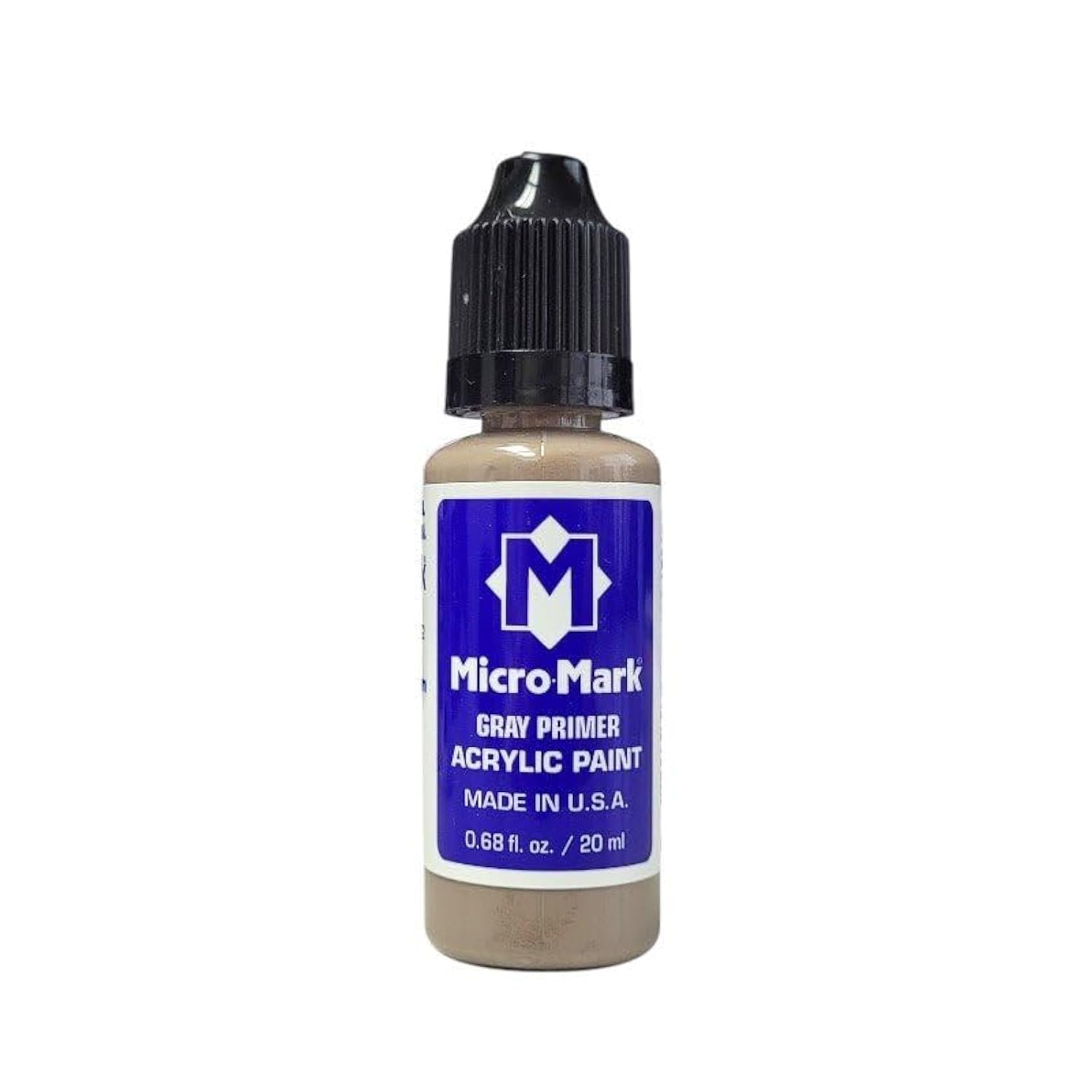 Micro-Mark Gray Primer Acrylic Paint, 20ml